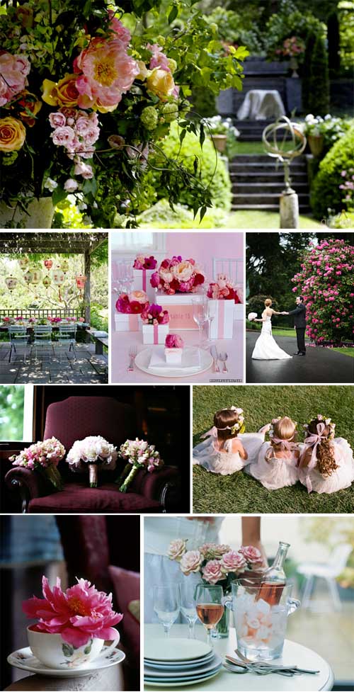 The spring offers a lot to any type of wedding you're looking to have