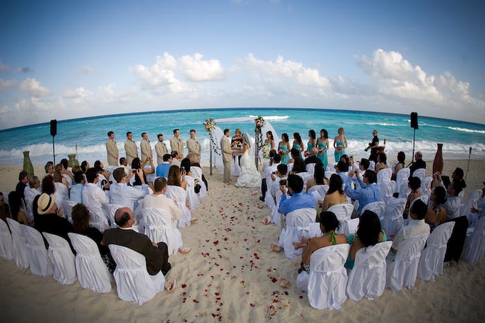 The most popular destinations for a Mexico wedding are Riviera Maya Cancun 