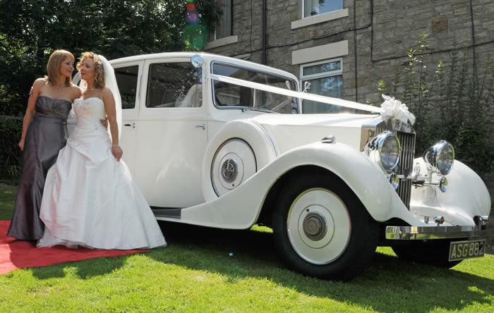 A beautiful vintage RollsRoyce is one that is mostly used for weddings due